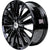 New 16" 2017-2020 Honda Fit Gloss Black Replacement Alloy Wheel - 64073 - Factory Wheel Replacement