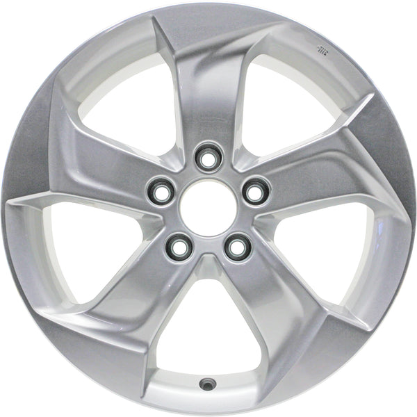 New 17" 2016-2019 Honda HR-V Machine Silver Replacement Alloy Wheel - 64075 - Factory Wheel Replacement