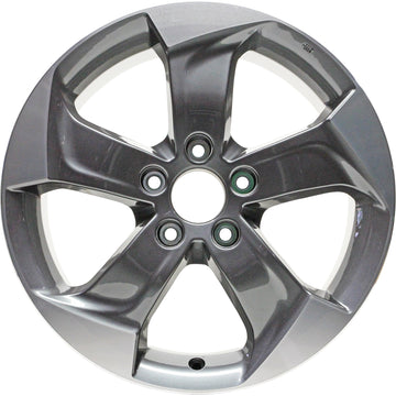 New 17" 2018 Honda HR-V Machine Charcoal Replacement Alloy Wheel - 64075