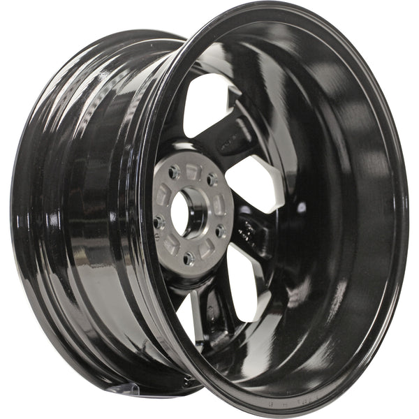 New 17" 2016-2017 Honda Accord Replacement Black Machined Alloy Wheel - 64080 - Factory Wheel Replacement
