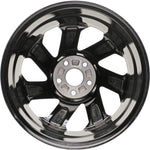 New 17" 2016-2017 Honda Accord Replacement Black Machined Alloy Wheel - 64080 - Factory Wheel Replacement