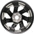 New 17" 2016-2017 Honda Accord Replacement Black Machined Alloy Wheel - 64080 - Factory Wheel Replacement