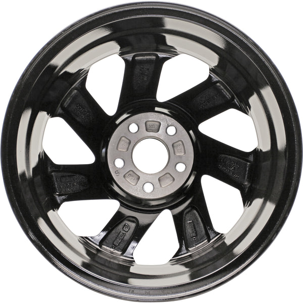 New 17" 2016-2017 Honda Accord Replacement Black Machined Alloy Wheel - 64080 - Factory Wheel Replacement