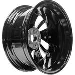 New 18" 2016-2017 Honda Accord Black Machined Replacement Alloy Wheel - 64081 - Factory Wheel Replacement