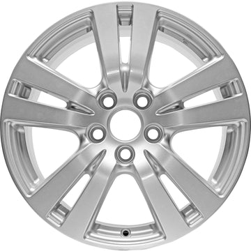 New 18" 2017-2019 Honda Ridgeline All Silver Replacement Alloy Wheel - 64088