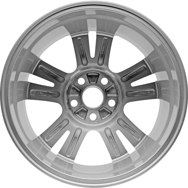 New 18" 2017-2019 Honda Ridgeline All Silver Replacement Alloy Wheel - 64088 - Factory Wheel Replacement