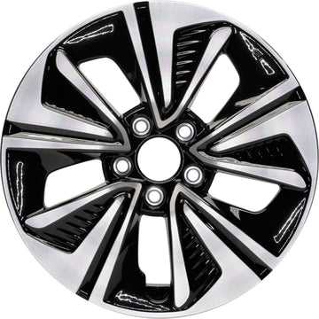 New 17" 2016-2019 Honda Civic Bright Machined Replacement Alloy Wheel - 64098