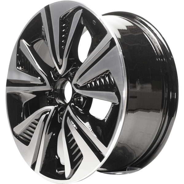 New 17" 2016-2019 Honda Civic Bright Machined Replacement Alloy Wheel