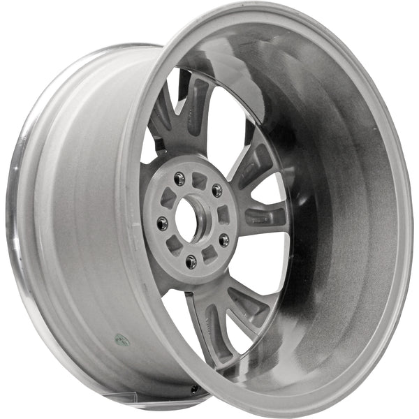 New 18" 2017-2021 Honda Civic Black Machine Bright Clearcoat Replacement Alloy Wheel