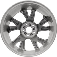 New 18" 2017-2021 Honda Civic Black Machine Bright Clearcoat Replacement Alloy Wheel
