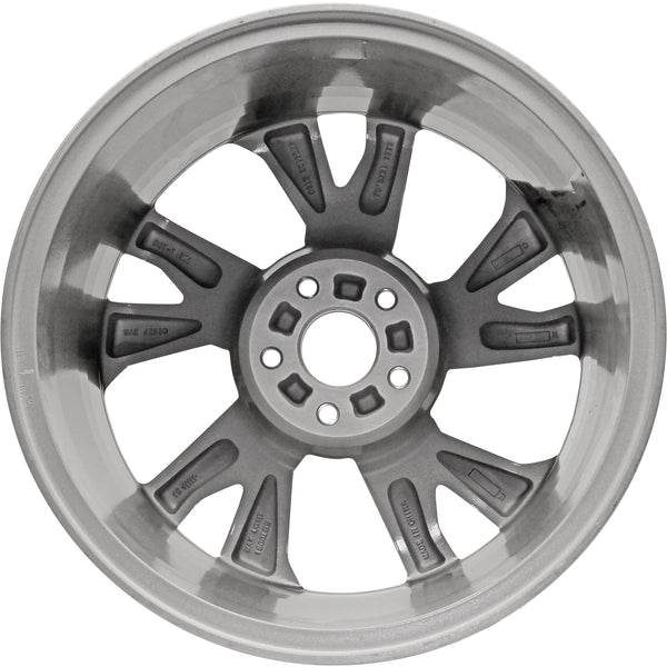 New 18" 2017-2021 Honda Civic Black Machine Bright Clearcoat Replacement Alloy Wheel