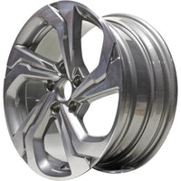 New 17" 2018-2020 Honda Accord Replacement Alloy Wheel - 64124 - Factory Wheel Replacement