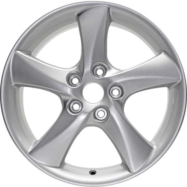 New 17" 2003-2008 Mazda 6 Silver Replacement Alloy Wheel - 64857 - Factory Wheel Replacement