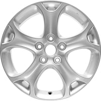 New 17" 2008-2010 Mazda Mazda5 Silver Replacement Alloy Wheel - 64913 - Factory Wheel Replacement