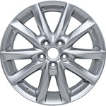 New 18" 2017-2018 Mazda 3 Silver Replacement Alloy Wheel - 64940 - Factory Wheel Replacement