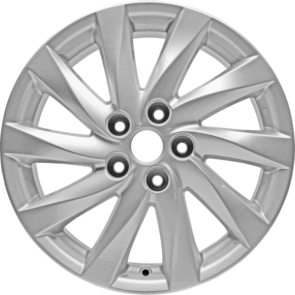 New 17" 2011-2013 Mazda 6 Silver Replacement Alloy Wheel - 64942 - Factory Wheel Replacement