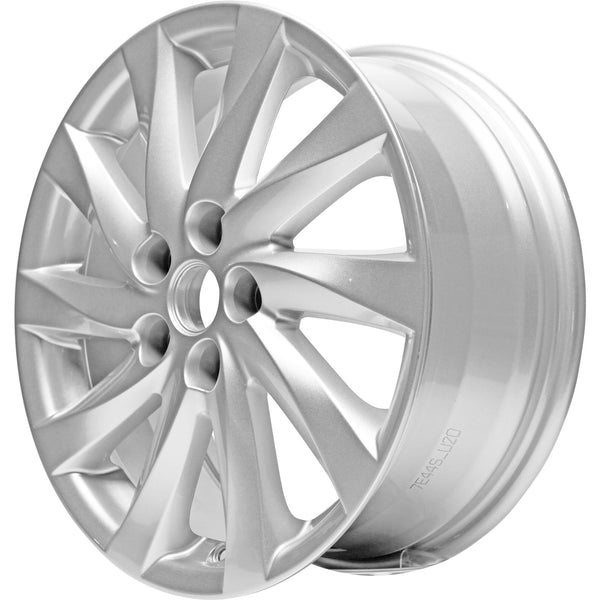 New 17" 2011-2013 Mazda 6 Silver Replacement Alloy Wheel - 64942 - Factory Wheel Replacement