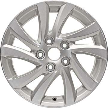 New 16" 2012-2013 Mazda 3 Silver Replacement Alloy Wheel - 64946
