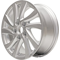 New 16" 2012-2013 Mazda 3 Silver Replacement Alloy Wheel - 64946 - Factory Wheel Replacement