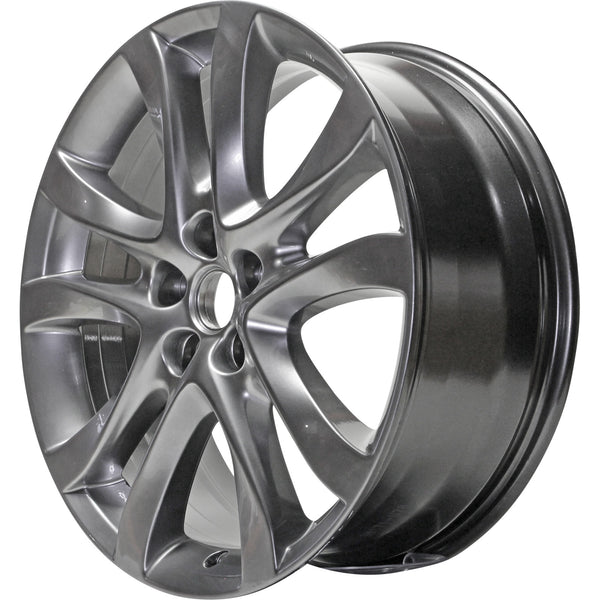 New 19" 2014-2017 Mazda 6 Replacement Hyper Silver Alloy Wheel - 64958 - Factory Wheel Replacement