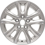 New 16" 2014-2018 Mazda 3 Silver Replacement Alloy Wheel - 64961 - Factory Wheel Replacement