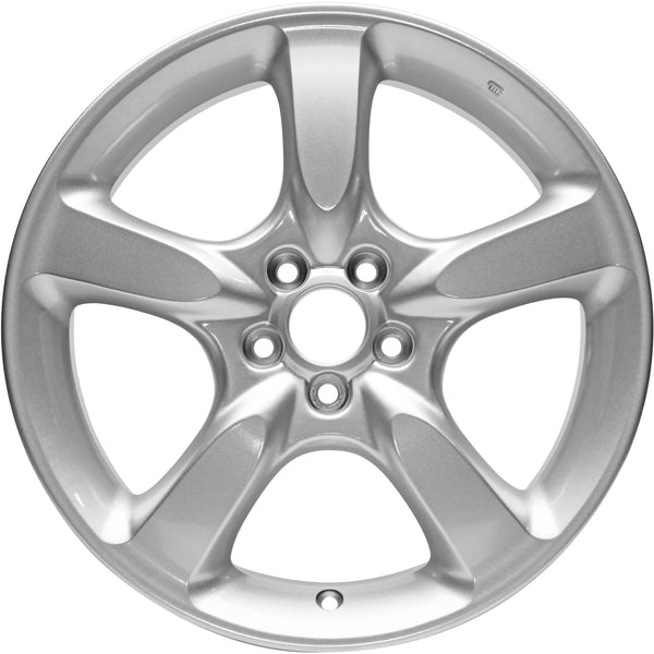 New 17" 2005-2009 Subaru Legacy Silver Replacement Alloy Wheel - 68738 - Factory Wheel Replacement