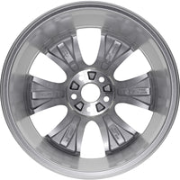 New 17" 2010-2012 Subaru Legacy Outback Silver Replacement Alloy Wheel - Factory Wheel Replacement