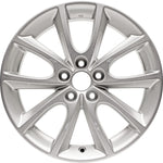 New 16" 2012-2016 Subaru Impreza Silver Replacement Alloy Wheel - Factory Wheel Replacement