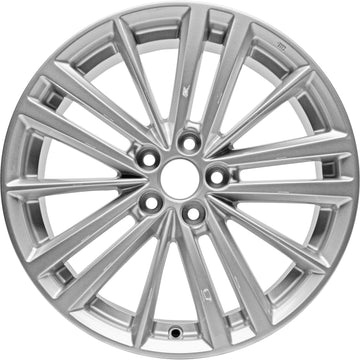 New 17" 2012-2016 Subaru Impreza All Silver Replacement Alloy Wheel - 68799