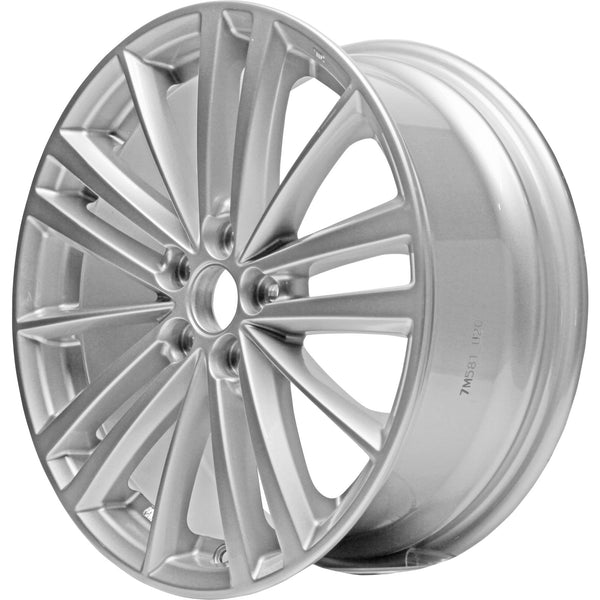 New 17" 2012-2016 Subaru Impreza All Silver Replacement Alloy Wheel - Factory Wheel Replacement