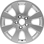 16" 2007-2011 Toyota Camry 8 Spoke Silver Replacement Alloy Wheel