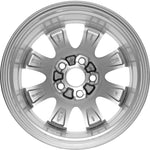 16" 2007-2011 Toyota Camry 8 Spoke Silver Replacement Alloy Wheel