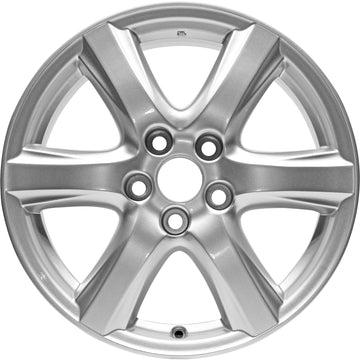 New 17" 2007-2010 Toyota Camry Silver Replacement Alloy Wheel - 69497