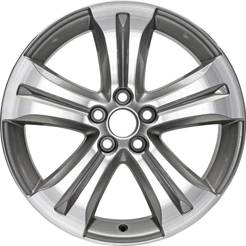 New 19" 2008-2013 Toyota Highlander Grey Machined Replacement Wheel - 69536