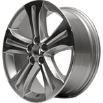 19" 2008-2013 Toyota Highlander Grey Machined Replacement Wheel