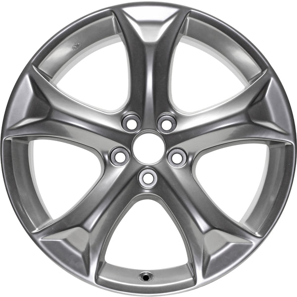 20" 2009-2015 Toyota Venza Replacement Hyper Silver Alloy Wheel