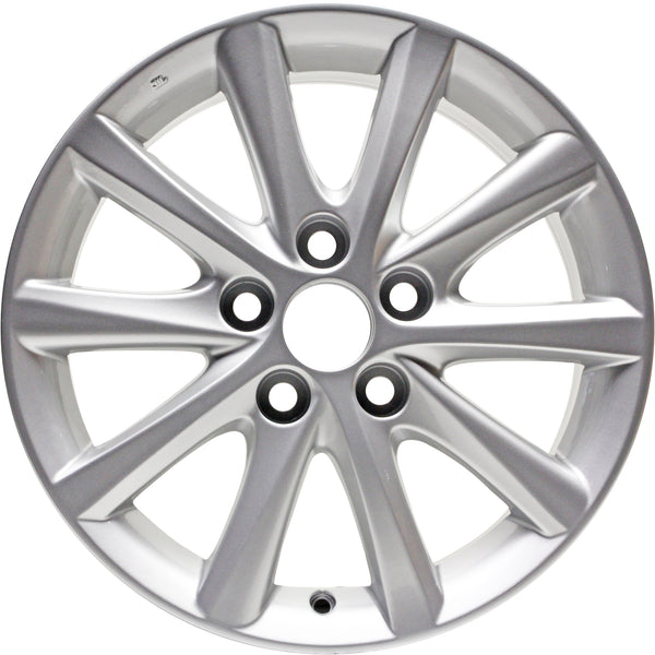 16" 2010-2011 Toyota Camry Silver Replacement Alloy Wheel
