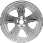 17" 2010-2015 Toyota Prius Silver Factory Alloy Wheel