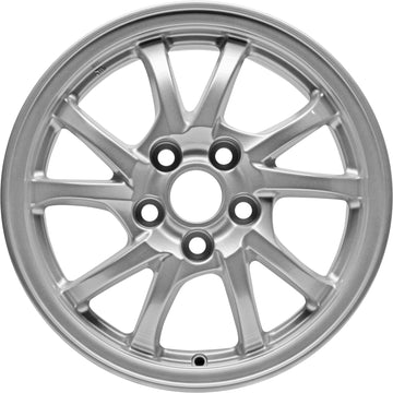 New 16" 2012-2018 Toyota Prius V Silver Replacement Alloy Wheel - 69600