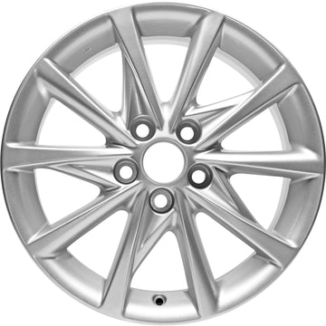 New 17" 2012-2017 Toyota Prius V Silver Replacement Alloy Wheel - 69601