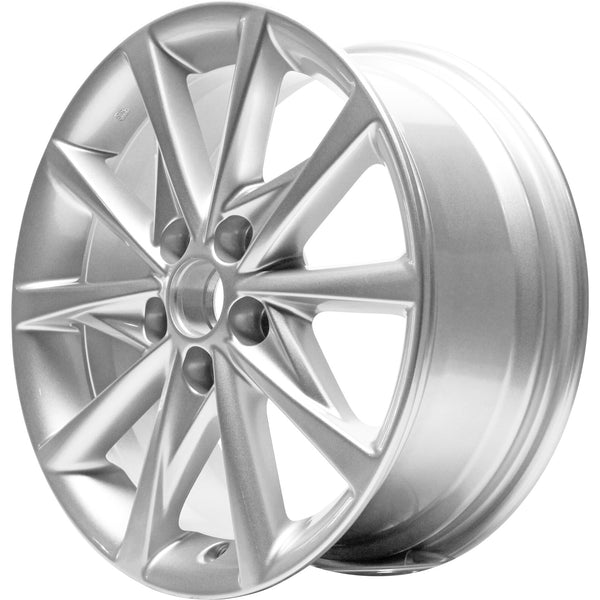 17" 2012-2017 Toyota Prius V Silver Replacement Alloy Wheel