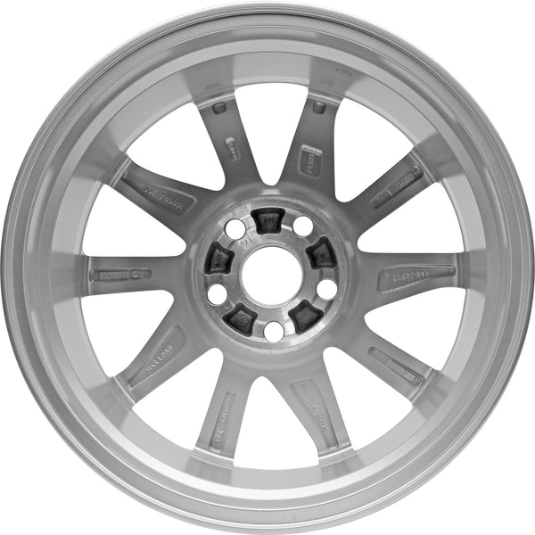 17" 2012-2017 Toyota Prius V Silver Replacement Alloy Wheel