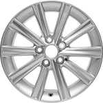 17" 2012-2014 Toyota Camry Silver Replacement Alloy Wheel 