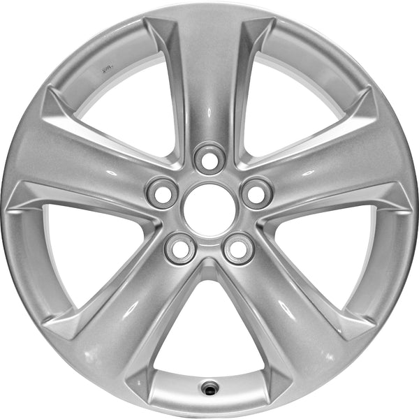 17" 2013-2015 Toyota RAV4 Silver Replacement Alloy Wheel