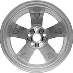 17" 2013-2015 Toyota RAV4 Silver Replacement Alloy Wheel