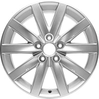 New 17" 2006-2014 Volkswagen Jetta Replacement Alloy Wheel - 69936 - Factory Wheel Replacement