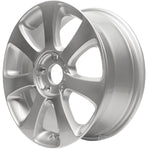 New 17" 2011-2013 Hyundai Elantra Replacement Alloy Wheel - 70807 - Factory Wheel Replacement