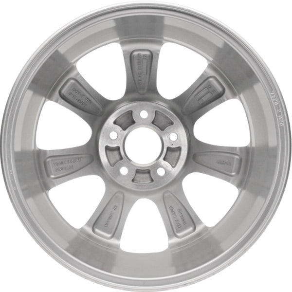 New 17" 2011-2013 Hyundai Elantra Replacement Alloy Wheel - 70807 - Factory Wheel Replacement