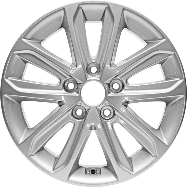 New 16" 2014-2016 Hyundai Elantra Replacement Alloy Wheel - 70859 - Factory Wheel Replacement