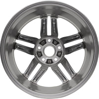New 17" 2017-2018 Hyundai Santa Fe Replacement Alloy Wheel - 70907 - Factory Wheel Replacement